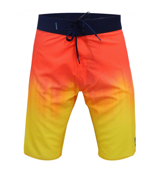 Bermuda Água Quiksilver Wave Division Amarelo