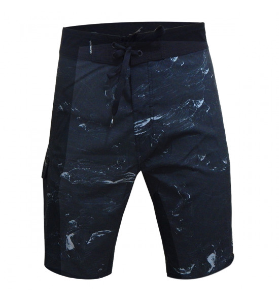 Bermuda Água Quiksilver Fullwave Preto