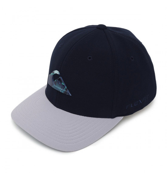 Boné Quiksilver Flex Plate Pack Azul