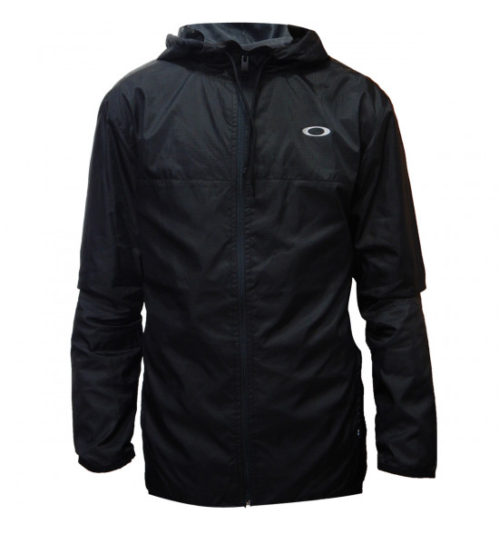 Jaqueta Oakley Windbreaker One Brand Preta