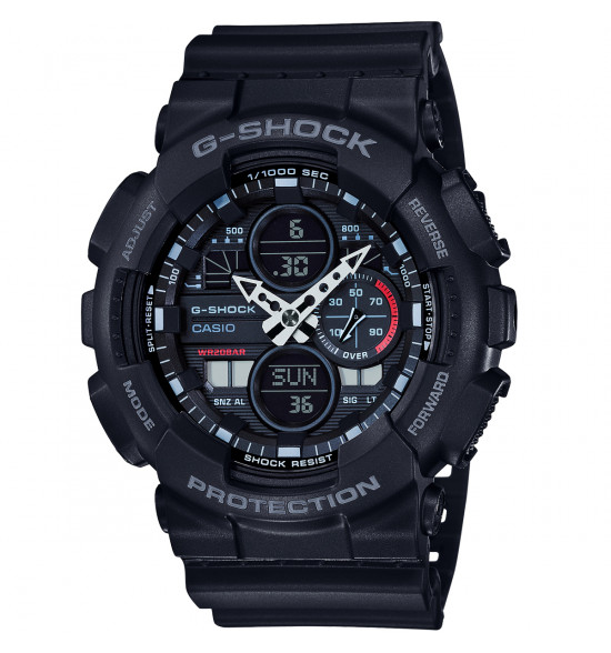 Relógio Casio G-Shock Digital e Analógico GA-140-1A1DR Preto