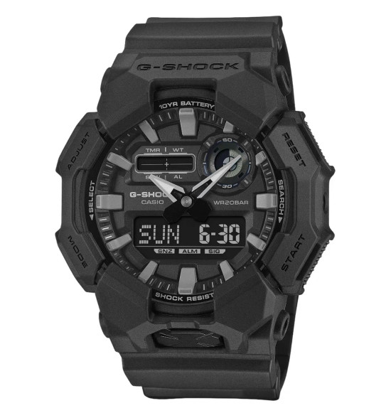 Relógio Casio G-Shock Digital e Analógico GA-010-1A1DR Preto