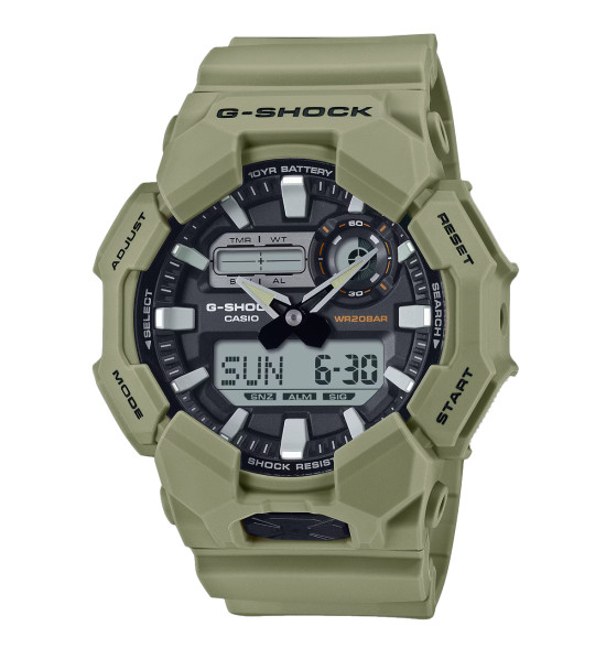 Relógio Casio G-Shock Digital e Analógico GA-010-5ADR Verde
