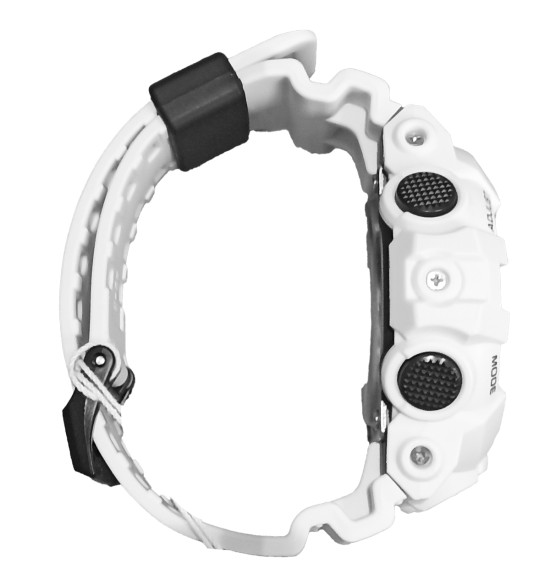 Relógio Casio G-Shock Digital e Analógico GA-700-7ADR Branco e Preto - 4