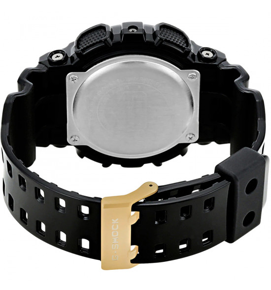 Relógio Casio G-Shock Digital GD-100GB-1DR Preto com Amarelo - 4