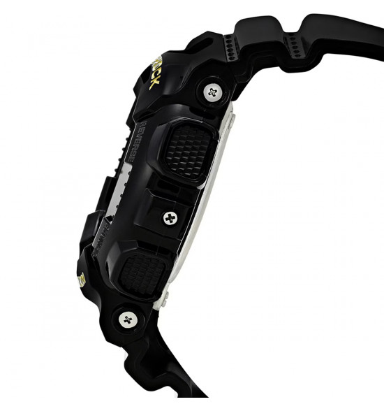 Relógio Casio G-Shock Digital GD-100GB-1DR Preto com Amarelo - 3