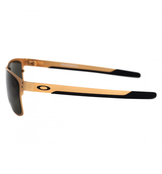 Óculos Oakley Holbrook Metal Satin Gold/ Lente Dark Grey - 2