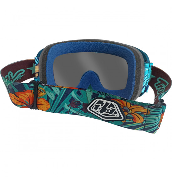 Óculos Goggle Oakley O Frame 2.0 MX Pró Mountain Bike TLD Green Cosmic Jungle/Lente Dark Grey - 4