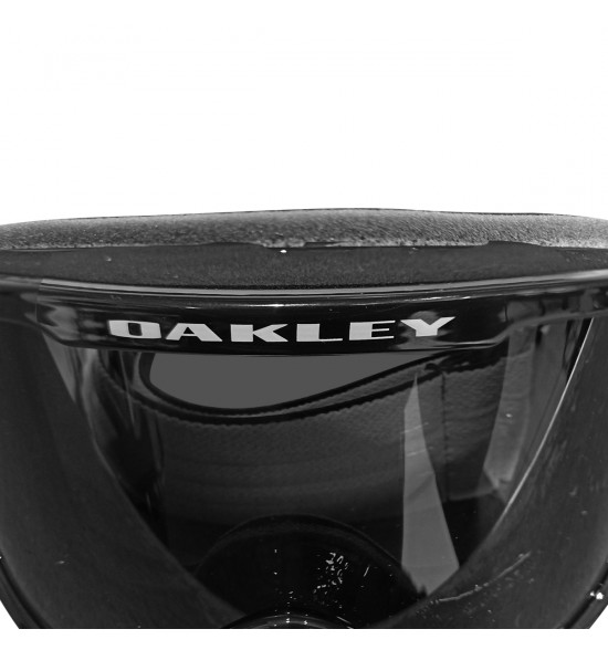 Óculos Goggle Oakley O Frame 2.0 Pró MX Jet Black/Lente Dark Grey SAND Anti-Fog - 5