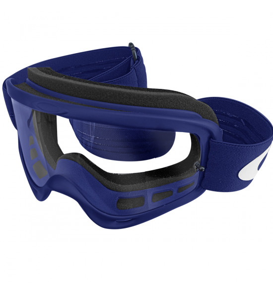 Óculos Goggle Oakley O Frame MX Moto Blue/Lente Clear