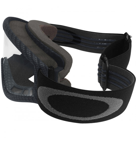 Óculos Goggle Oakley L Frame MX True Carbon Fiber/Lente Clear - 3