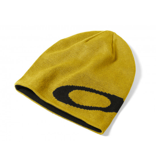 Gorro Oakley Mainline Beanie Amarelo com Preto