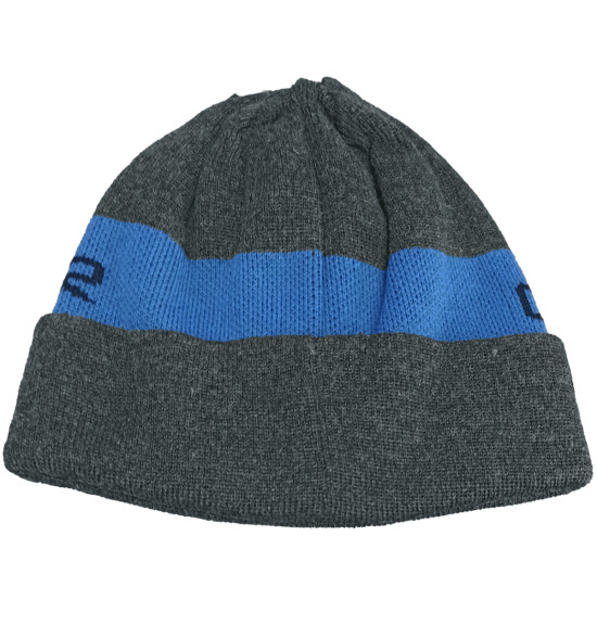 Gorro Quiksilver Hunker Downtown Preto Mescla Azul - 2