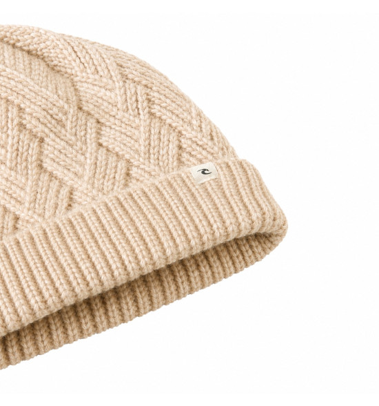 Gorro Rip Curl Premium Reg Pom Pom – Estilo e Conforto em Oatmeal Marle - 3
