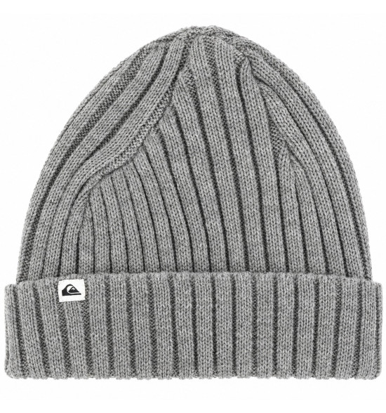 Gorro Quiksilver Low Cliffs Cinza Claro – Estilo Minimalista, Conforto e Versatilidade