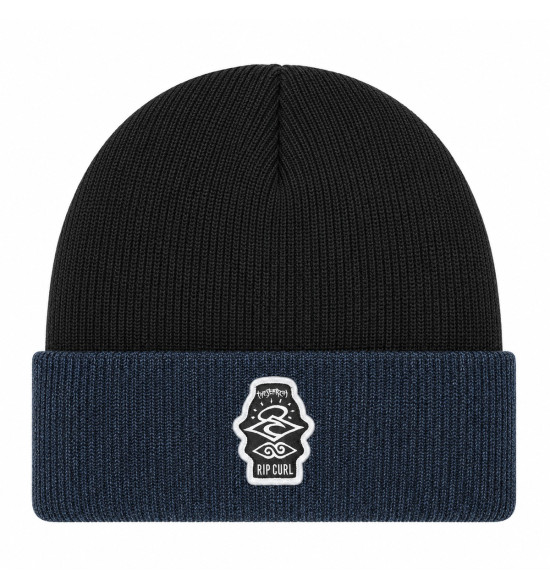 Gorro Rip Curl Icons Reg Preto e Marinho Original - Estilo e Proteção Térmica - 2