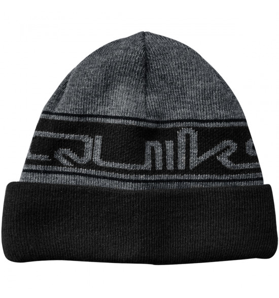 Gorro Quiksilver Essential Preto e Cinza