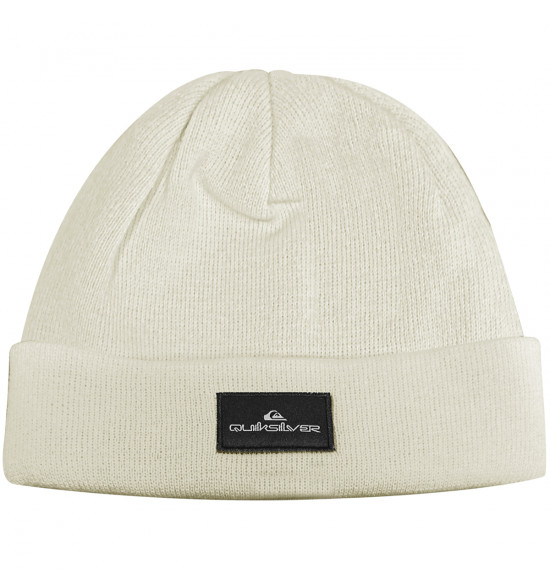 Gorro Quiksilver Performer Patch Off White