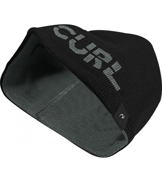 Gorro Rip Curl Dupla Face CutBack Revo Beanie Black Grey - 4