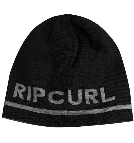 Gorro Rip Curl Dupla Face Revo Station Skull Beanie Black Grey - 2