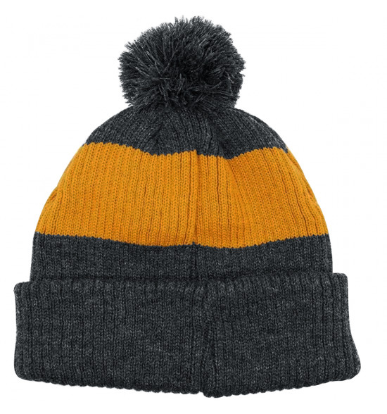 Gorro Quiksilver Skillers VN Preto e Mostarda - 2