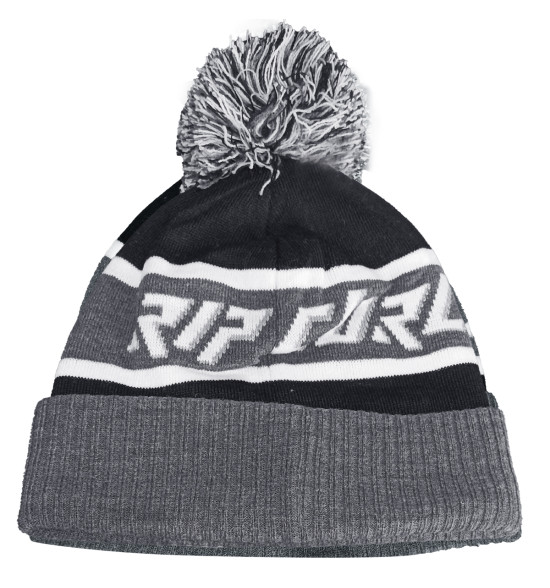 Gorro Rip Curl Tow in Tall Black White - 2