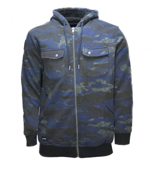 Moletom Oakley Agent Hoodie Camuflado Azul