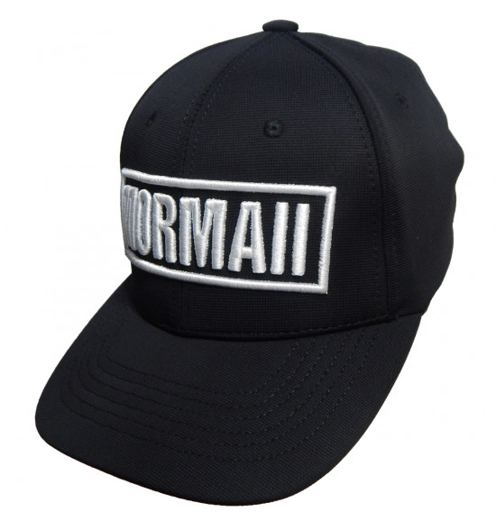 Boné Mormaii FlexCap LogoType Preto