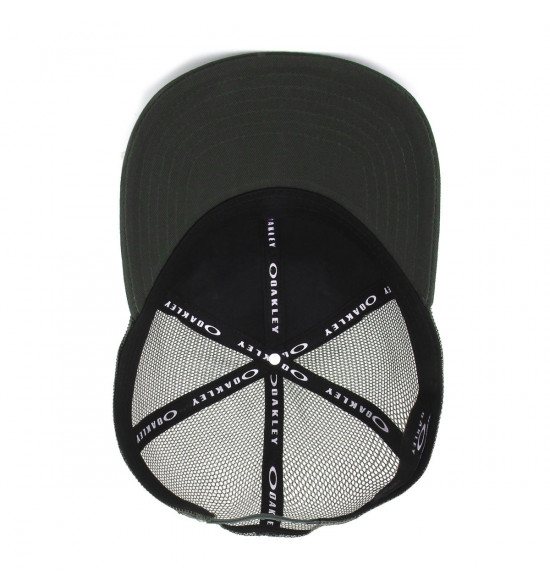 Boné Oakley Trucker Ellipse Hat New Dark Green - 4
