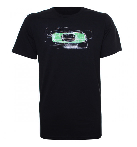 Camiseta Oakley Nimble Squared O Tee Preta LANÇAMENTO