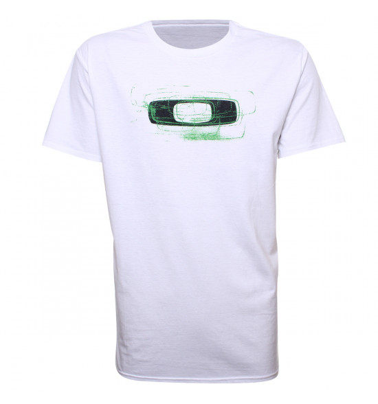 Camiseta Oakley Nimble Squared O Tee Branca LIQUIDAÇÃO VERÃO