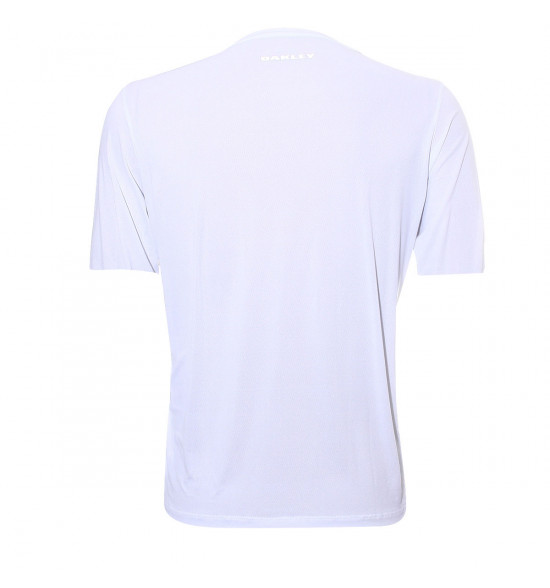Camiseta Oakley Fitness Wind 2.0 Branca PROMOÇAO - 2