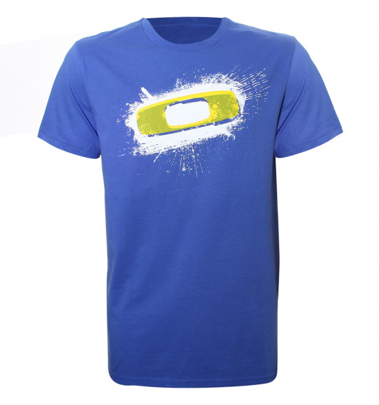 Camiseta Oakley Splash Squared O Azul LIQUIDAÇÃO VERÃO