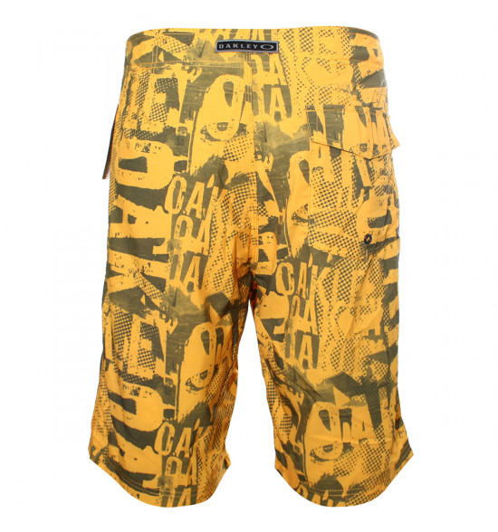 Bermuda Agua Oakley Noise Full Print Yellow LIQUIDAÇÃO VERÃO - 2