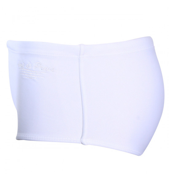 Sx Sunga Alma de Praia Lisa Branca com logo Bordado LIQUIDAÇÃO VERÃO - 2