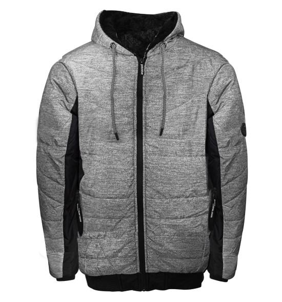 Jaqueta Mormaii Puffer Padding Grey Marle