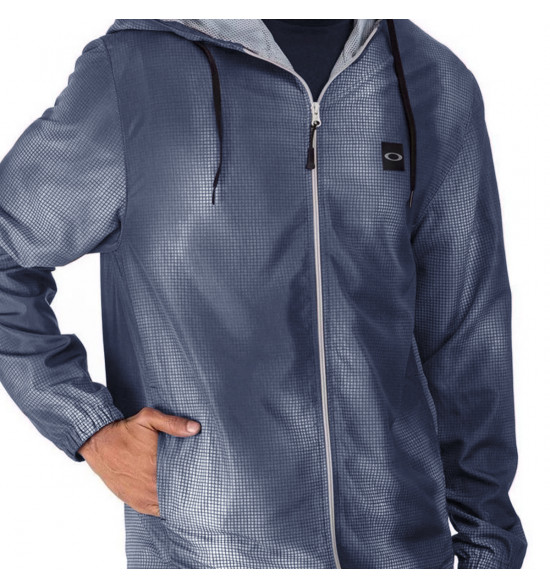 Jaqueta Oakley Windbreaker Blur Storm Blackout - 4