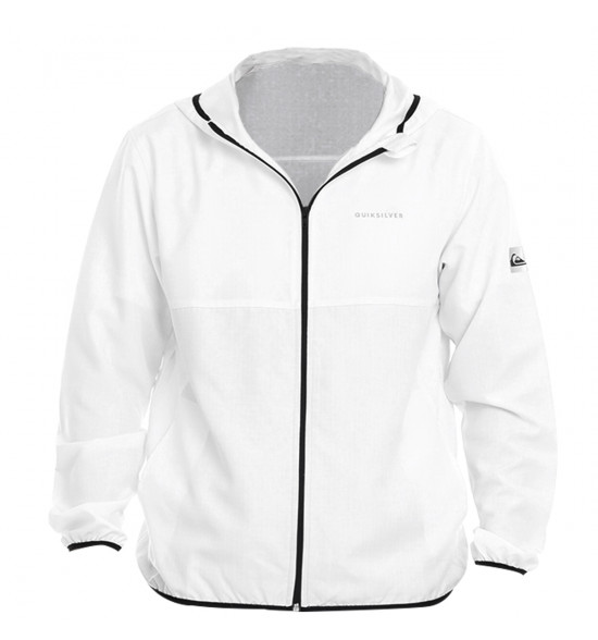 Jaqueta Quiksilver Windbreaker Signature Solid Branco