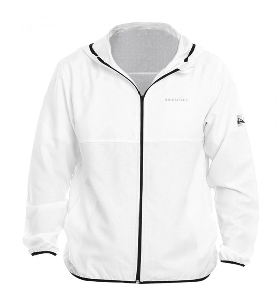 Jaqueta Quiksilver Windbreaker Signature Solid Branco