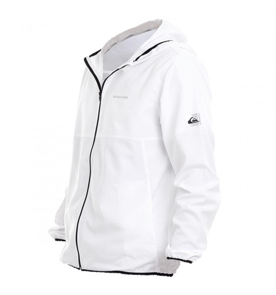 Jaqueta Quiksilver Windbreaker Signature Solid Branco - 3