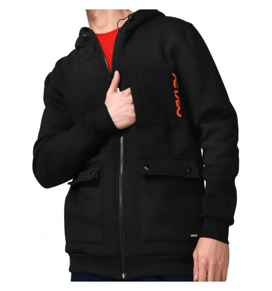 Jaqueta Moletom Oakley Wild Future Pockets Hoodie - 5