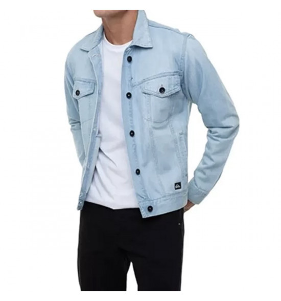 Jaqueta Quiksilver Jeans Rock Azul - 3