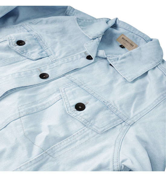 Jaqueta Quiksilver Jeans Rock Azul - 4