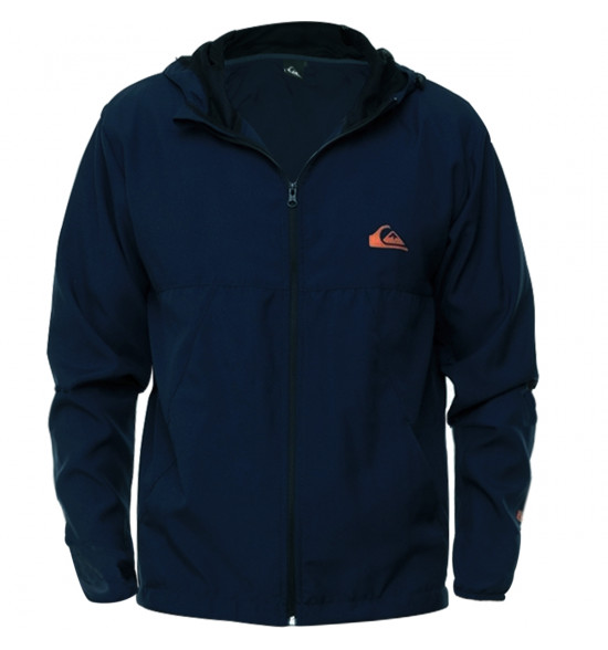 Jaqueta Quiksilver Windbreaker Signature Solid Azul - 2