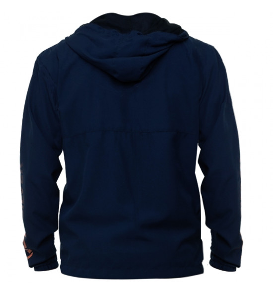 Jaqueta Quiksilver Windbreaker Signature Solid Azul - 3