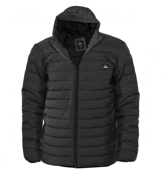 Jaqueta Rip Curl Puffer Hood Jacket Black