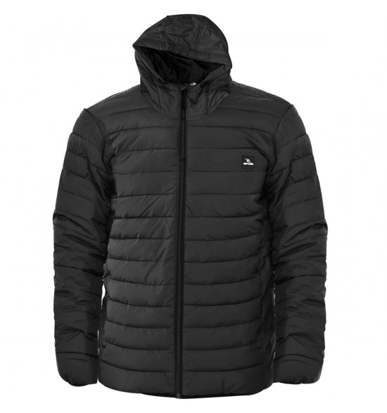 Jaqueta Rip Curl Puffer Hood Jacket Black - 2