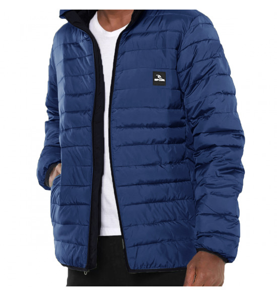 Jaqueta Rip Curl Puffer Hood Jacket Navy - 4