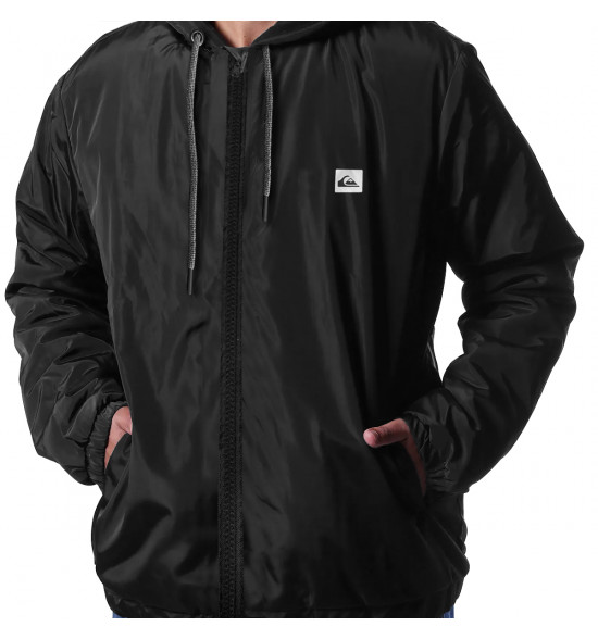 Jaqueta Quiksilver Cross Over com Forro em Sherpa Preta - 3