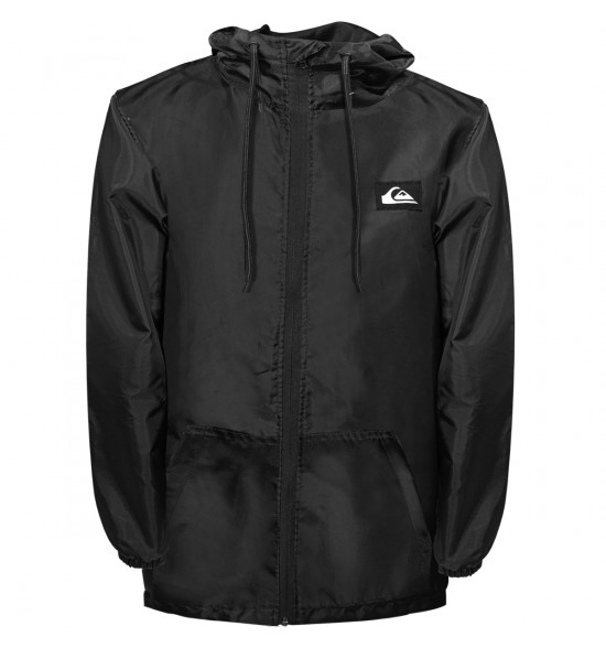 Jaqueta Quiksilver WindBreaker Solid Impermeavel Preto